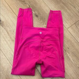 Lululemon Invigorate High Rise Tight 25” Leggings - Ripened Raspberry Size 0
